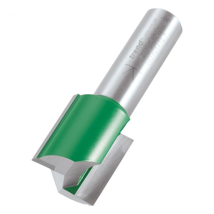 Trend C031CX1/2TC CraftPro 1/2in Two Flute Straight Router Cutter Bit 22mm dia x 25mm Price Comparisons | Compare The Build