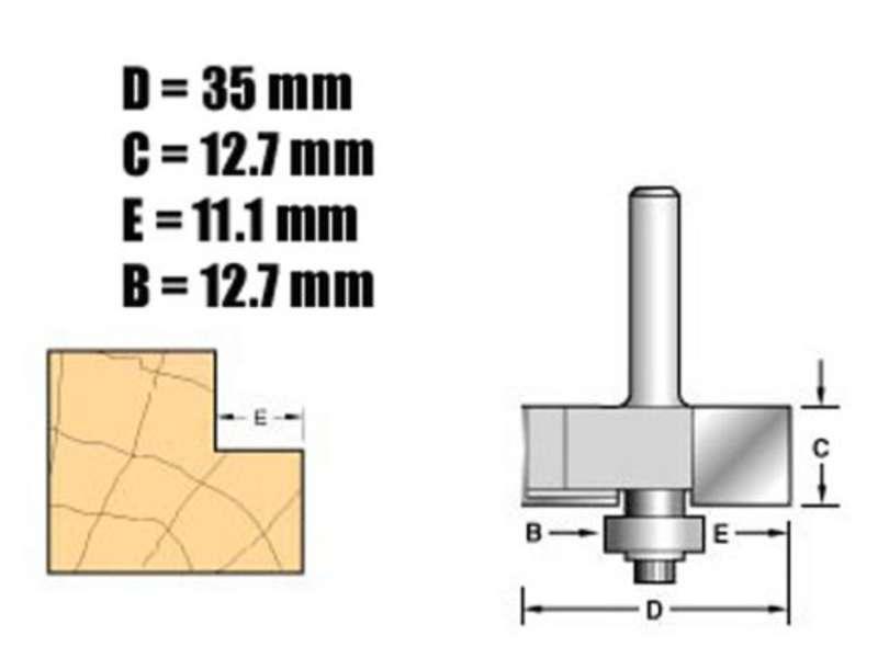 Trend C040 X 1/4 Tungsten Carbide Self Guided Rebater Price Comparisons | Compare The Build