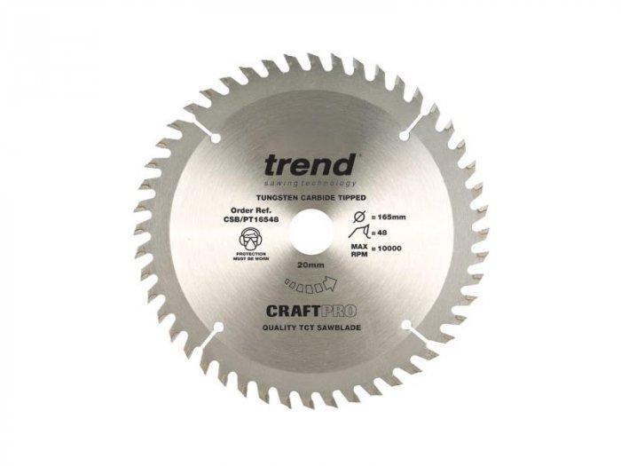 Trend CSB/PT16548 Plunge Saw Blade 165mm x 48 teeth x 20mm Price Comparisons | Compare The Build
