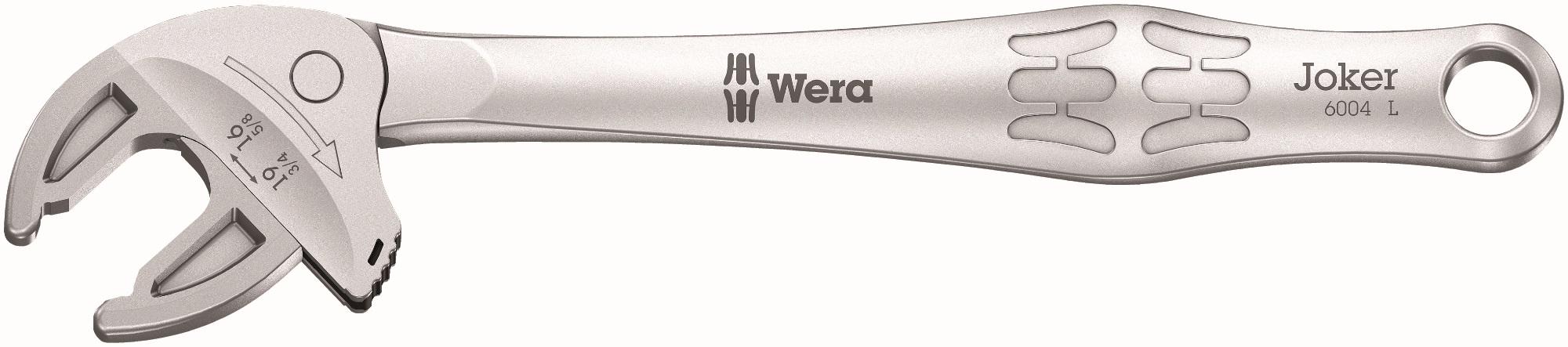 Wera 6004 Joker L Self-Setting Adjustable Spanner 16-19mm x 224mm Price Comparisons | Compare The Build