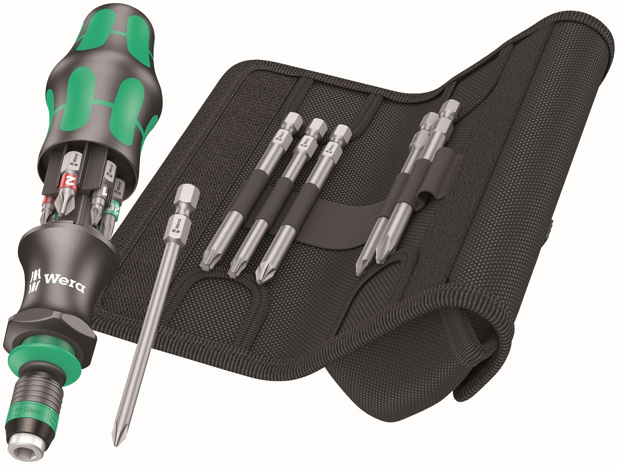 Wera Kraftform Kompakt 20 Tool Finder 2 Screwdriver Bit Set 13 Piece With Pouch Price Comparisons | Compare The Build