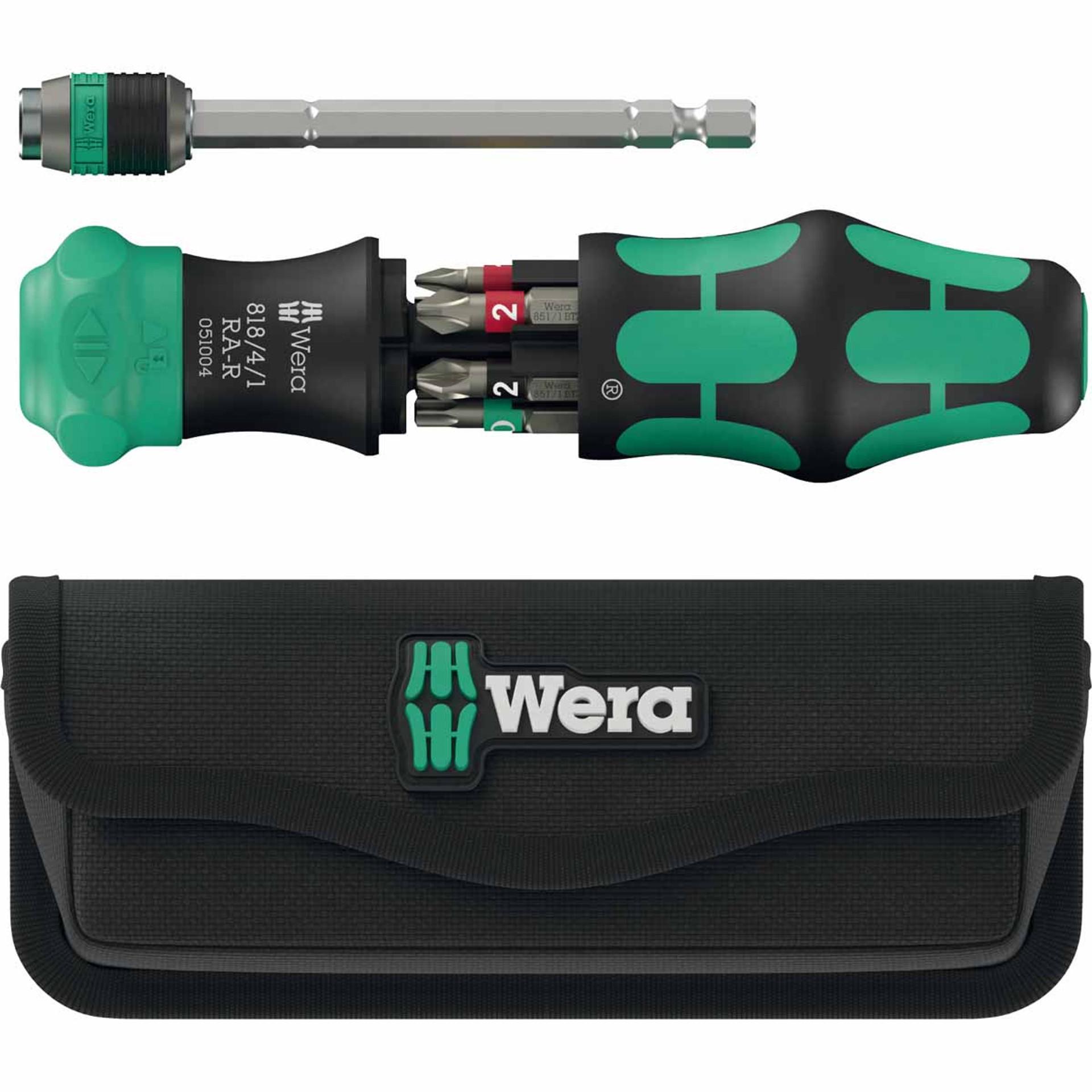 WERA 05051514001 KRAFTFORM KOM PAKT 20 RA-R WITH TEXTILE POUC