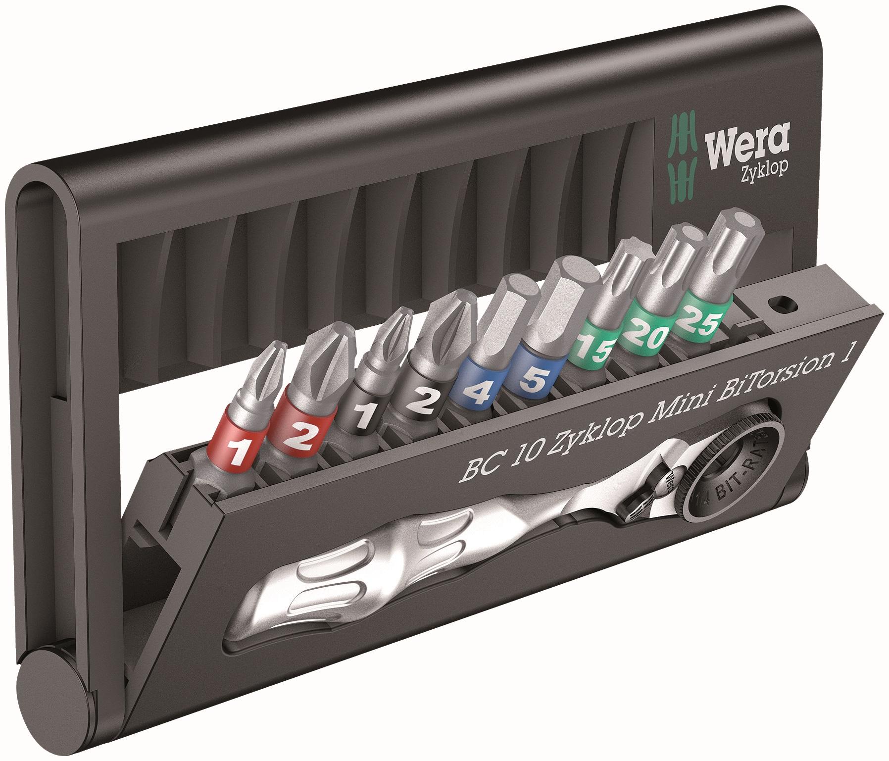 Wera Bit-Check 10 Piece Zyklop Mini BiTorsion 1 Extra-Hard All round Long life Set Price Comparisons | Compare The Build
