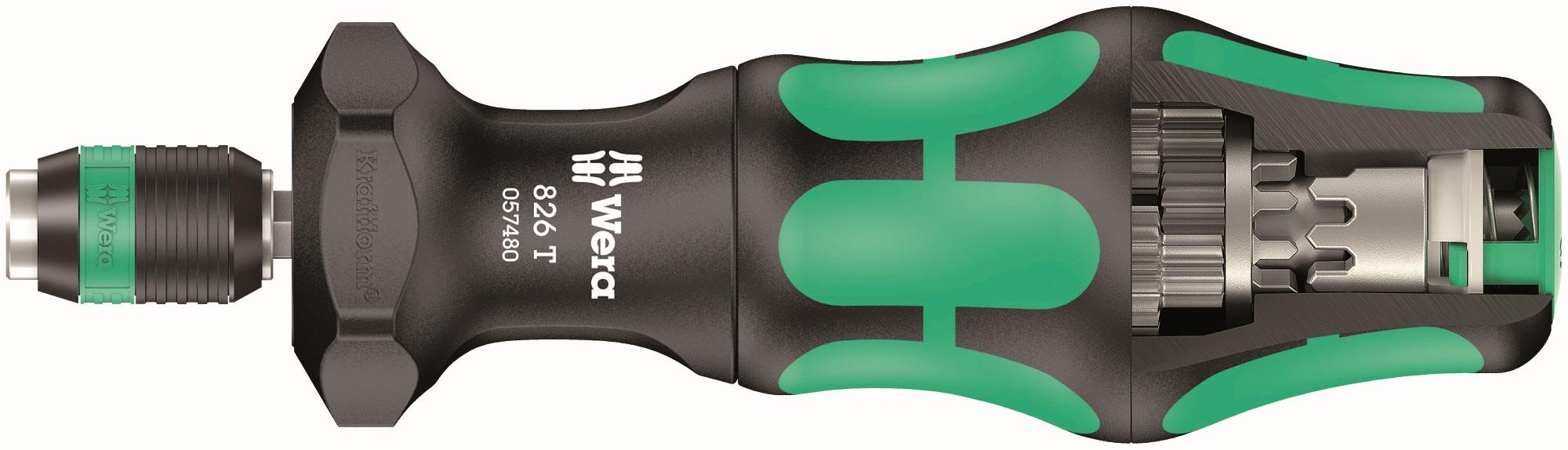 Wera 826 T Kraftform Turbo Bits Hand Holder With Rapidaptor Price Comparisons | Compare The Build