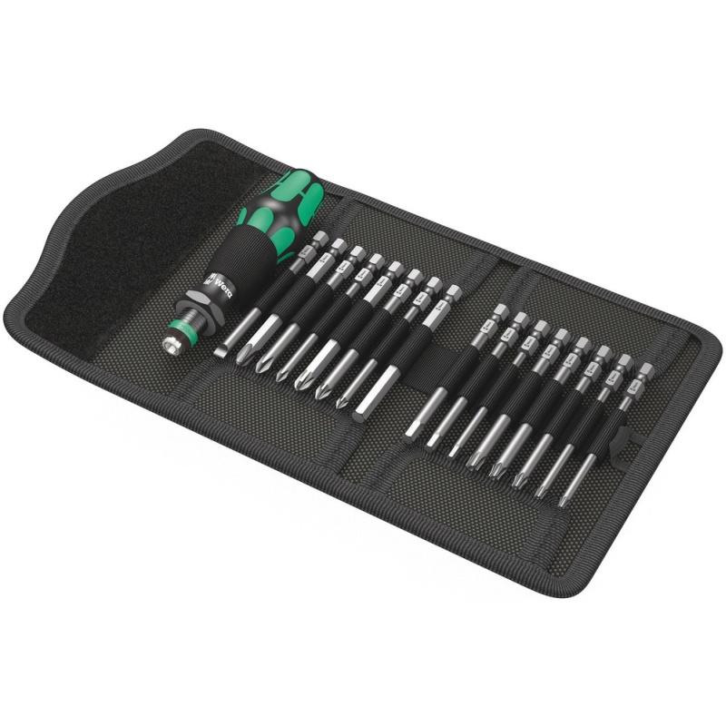Wera Kraftform Kompakt 60 KK Bit Holding Screwdriver 17 Piece Set Price Comparisons | Compare The Build