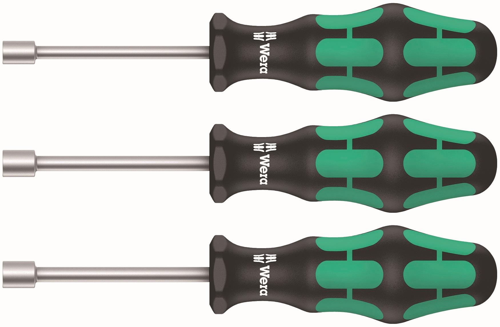 Wera 395 HO/3 Sanitary Hollow Shaft Nutspinner 3 Piece Set Price Comparisons | Compare The Build
