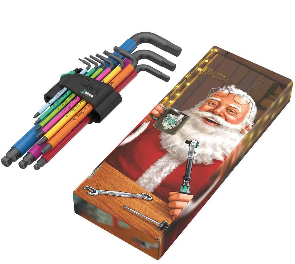 Wera 05136041001 950/9 Hex-Plus Multicolour L-Key Christmas 2023 Price Comparisons | Compare The Build