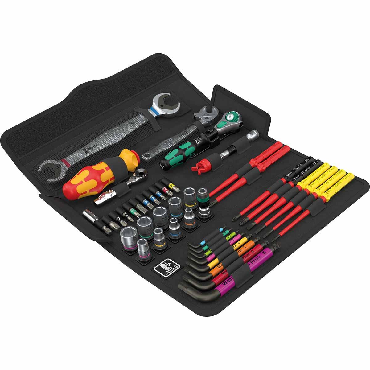 WERA 05340006001 W11 Kraftform Kompact 45 Piece Mainenance Kit