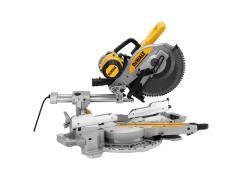 DeWALT DWS727 250mm Double Bevel Slide Mitre Saw with XPS