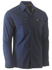 Bisley Workwear Flex & Move Utility Work Shirt Navy