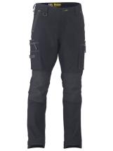 Bisley Workwear Flex & Move Stretch Utility Cargo Trouser with Kevlar Knee Patches Black Bisley Workwear Flex & Move Stretch Utility Cargo Trouser with Kevlar Knee Patches Black