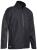 Bisley Workwear Lightweight Ripstop Rain Jacket with Hood Black