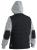 Bisley Workwear Flex & Move Hooded Puffer Jacket Black
