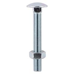 Timco Carriage Bolt & Nut - Zinc