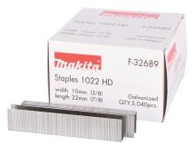Makita 10mm Smooth Shank Bright Finish Staples 5040pcs For DST221Z Makita 10mm Smooth Shank Bright Finish Staples 5040pcs For DST221Z