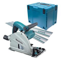 Makita SP6000J1 165mm Plunge Cut Saw Kit With 2x 1.5m Rails