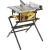 DeWALT DWE7492 250mm Table Saw With DWE74912 Scissor Leg Stand