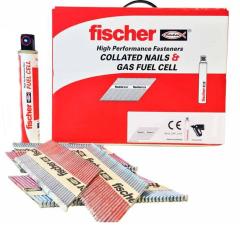 Fischer 1st Fix Stainless Steel Ring Nails With Gas Qty 1100