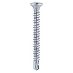 TIMco Self Drilling PVC CSK Zinc Screws