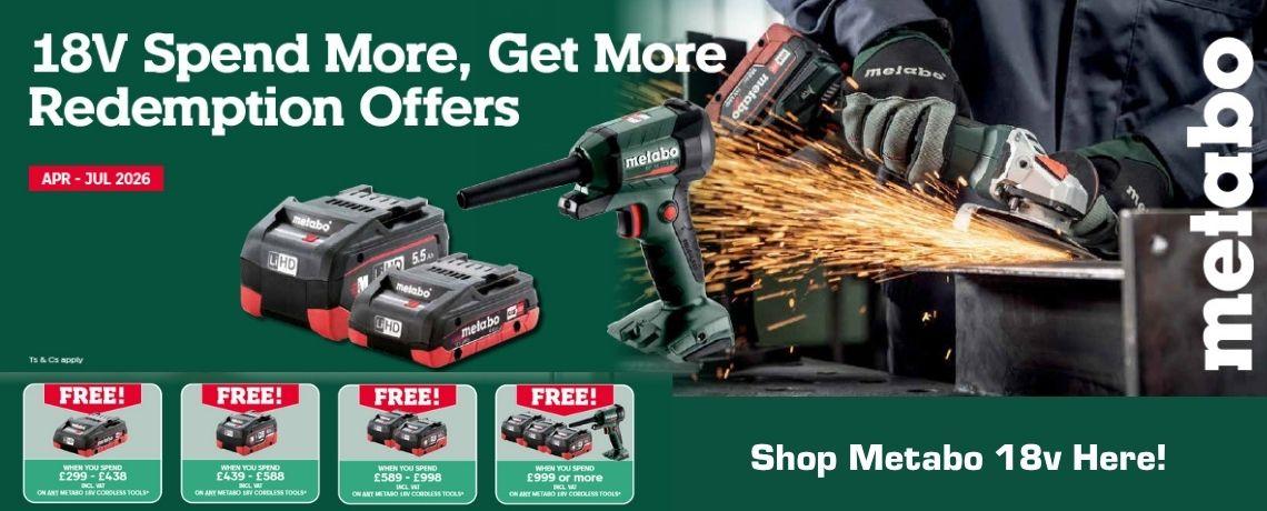 Metabo 18V Redemption