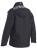 Bisley Workwear Lightweight Ripstop Rain Jacket with Hood Black