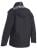 Bisley Workwear Lightweight Ripstop Rain Jacket with Hood Black