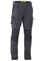Bisley Workwear Flex & Move Stretch Utility Cargo Trouser with Kevlar Knee Patches Charcoal