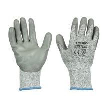 TIMCo High Cut Gloves PU Coated HPPE Fibre With Glass Fibre