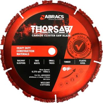 Abracs ABDCB30020 300mm x 20mm Thorsaw Carbide tip Blade