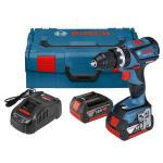 Bosch GSB18V-60C 18 Volt Professional Combi Drill (2 x 5.0 Ah Batteries) Bosch GSB18V-60C 18 Volt Professional Combi Drill (2 x 5.0 Ah Batteries)