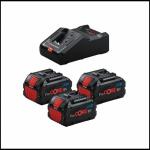 Bosch 18V Starter Set 3x 8.0ah Procore Batteries & GAL18v-160 Charger Bosch 18V Starter Set 3x 8.0ah Procore Batteries & GAL18v-160 Charger