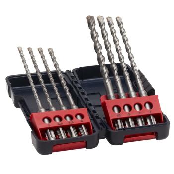 Bosch SDS+ Drill Bit Set In Tough Case 8pc 2607019904 Bosch SDS+ Drill Bit Set In Tough Case 8pc 2607019904