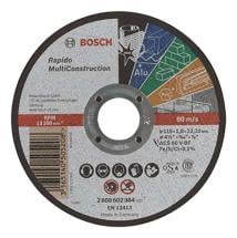 Bosch 2608602384 Rapido Multi-Construction Straight Cutting Disc