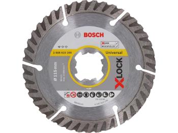 Bosch Diamond Disc XLOCK Std Universal 115mm x 22,23mm Blade