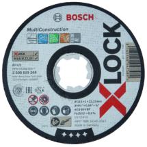 Bosch X-LOCK Expert Multi Construction 115x22mm Straight Cutting Disc