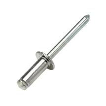 Bralo 4.8mm x 10mm Aluminium/Steel Standard Head Dome Rivets