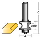 CARBITOOL BULL NOSE RADIUS ROUTER BIT W/BEARING 1/2" SHANK CARBITOOL BULL NOSE RADIUS ROUTER BIT W/BEARING 1/2" SHANK