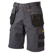 DeWALT Cheverley Grey Rip Stop Holster Pocket Shorts Size W30