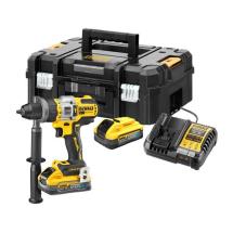 Dewalt DCD999H2T 18V XR Brushless Combi Drill With 2 x 5.0Ah Powerstack Batteries