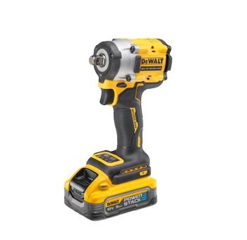 DeWALT DCF921H2T-GB 18V XR Brushless 1/2Inch Impact Wrench With 2x 5.0Ah Powerstack Batteries DeWALT DCF921H2T-GB 18V XR Brushless 1/2Inch Impact Wrench With 2x 5.0Ah Powerstack Batteries
