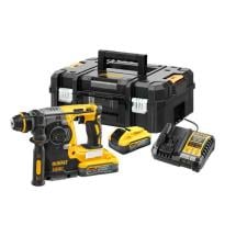 DeWALT DCH273H2T-GB 18v XR Brushless 24mm SDS-Plus Hammer Drill With 2x 5.0Ah Powerstack Batteries DeWALT DCH273H2T-GB 18v XR Brushless 24mm SDS-Plus Hammer Drill With 2x 5.0Ah Powerstack Batteries