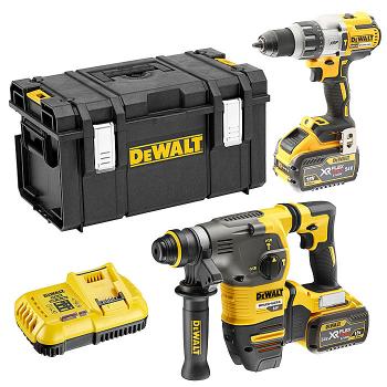 DeWALT DCK2033X2 FLEXVOLT Twin Pack DCH333 DCD996 2x9.0ah Batts DeWALT DCK2033X2 FLEXVOLT Twin Pack DCH333 DCD996 2x9.0ah Batts