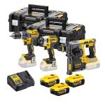 DeWALT DCK368P3T 18V XR 3 Piece TSTAK Kit With 3 x 5.0Ah Batteries DeWALT DCK368P3T 18V XR 3 Piece TSTAK Kit With 3 x 5.0Ah Batteries
