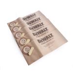 DeWALT DCV9401-XJ Paper Bags For DCV586M Dust Extractor Pack of 5 DeWALT DCV9401-XJ Paper Bags For DCV586M Dust Extractor Pack of 5