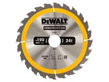 DeWALT DT1945-QZ Construction Circular Saw Blade 190mm x 30mm 40T