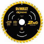 DeWALT DT20433-QZ Extreme 210 x 30mm 40T TCT Saw Blade DeWALT DT20433-QZ Extreme 210 x 30mm 40T TCT Saw Blade