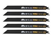 DeWALT DT2409L-QZ 305mm 14/18 TPI Metal Reciprocating Saw Blades Pack Of 5 DeWALT DT2409L-QZ 305mm 14/18 TPI Metal Reciprocating Saw Blades Pack Of 5