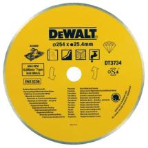 Dewalt DT3734 Diamond Wet Cutting Porcelain & Stone Saw Blade 254x25.4mm