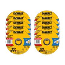 Dewalt DT43971-QZ High Performance 115mm Metal Cutting Discs Tin Of 10 Dewalt DT43971-QZ High Performance 115mm Metal Cutting Discs Tin Of 10
