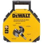 DeWALT DT4593-QZ 8 Piece Self Feed Forstner Drill Set DeWALT DT4593-QZ 8 Piece Self Feed Forstner Drill Set